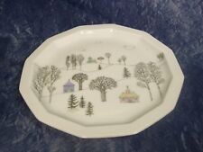 ROSENTHAL - Polygon WINTERREISE - 1 Brotteller - kleiner Wandteller 16 cm 1986