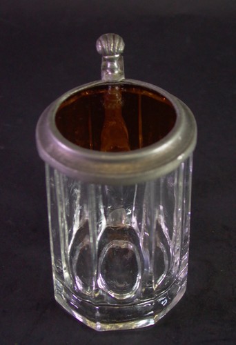 Biedermeier miniatur glaskrug - ,
