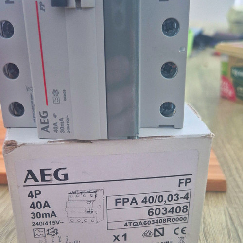 Aeg rcd fpa - aeg, 40/0,03-4