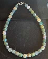 Achatkette Collier 43 cm