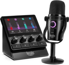 Hercules Stream Starter Kit mit HUD 600 USB/XLR Mikrofon – Top Sound Streaming