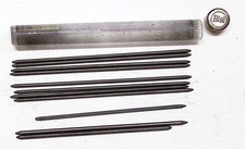 ✏️ 9+2 Stück Minen für DRUCKBLEISTIFT / Fallminenstift SCHWARZ, Ø 1,8mm - 1950er