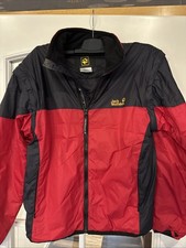 Jack Wolfskin Jacke Gr. S Schwarz Rot Abnehmbare Ärmel Schöne Weste Damen