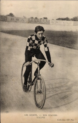 Radrennfahrer valpie - ak,