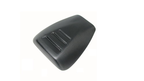 Carbon matt soziusabdeckung - mh,