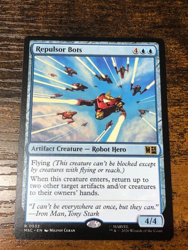 Mtg repulsor bots marvel - marvel, super