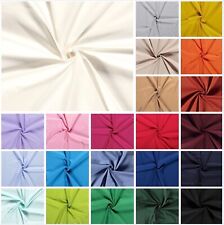 100% Baumwolle Stoffe Uni Popeline Stoff Bekleidung Deko Mundschutz