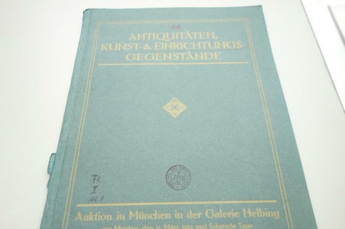Katalog auktion 1912 - katalog,