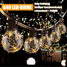 LED Lichterkette Glühbirne