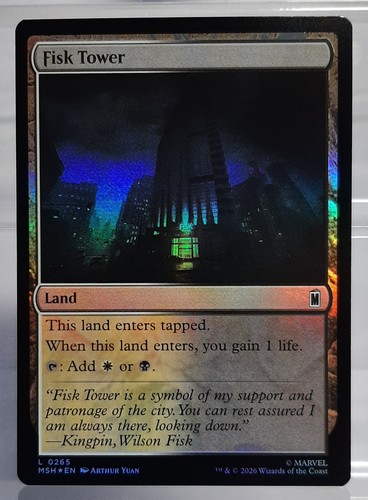 Magic fisk tower - -,