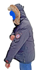 Parka schwarz, Winterjacke