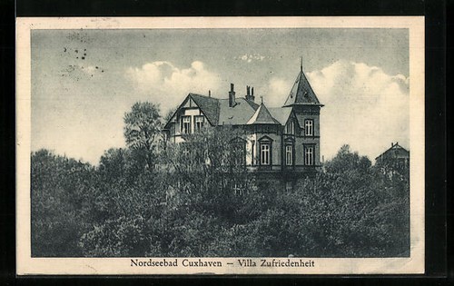 Ansichtskarte cuxhaven - ansichtskarte,