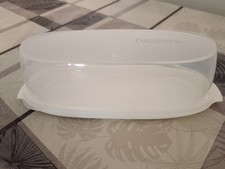 Tupperware Wursttheke Frischebehälter Wurstmax Wurstbox weiß