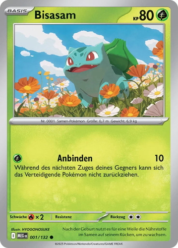 Pokemon bisasam meg 001 132 - meg, 001/132