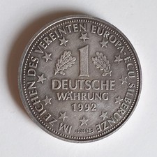 ECU Silbermedaille Deutsche