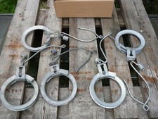  5 Stück BW Abspannhaken Baumhaken Feldkabelbau Bundeswehr gebraucht Feldtelefon