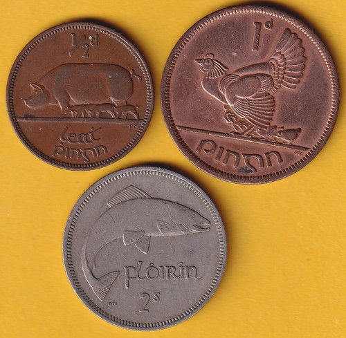 Irland halfpenny 1940 penny - -,