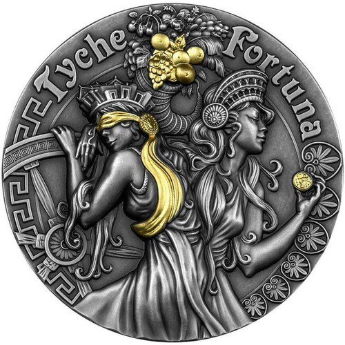 Niue 2021 fortuna and - 5$, tyche