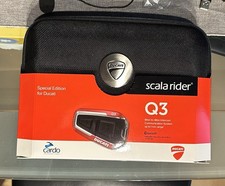 2x Ducati Spezial Edition Cardo Q3, Scala Rider Q3