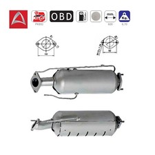 Ruß-Partikelfilter Dieselpartikelfilter HYUNDAI i30 KIA Cee'D Pro Cee'D 1.6 CRDi