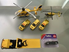 Original Siku ADAC Set: Mercedes Abschlepper 2712,Rettungshubschrauber 2539,Audi