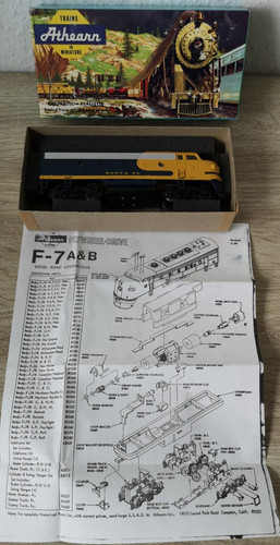 Athearn 3203 f7a super pwr - athearn,
