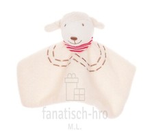 babylove Schmusetuch Schaf Lamm beige Kuscheltuch Baby Schnuffeltuch DM