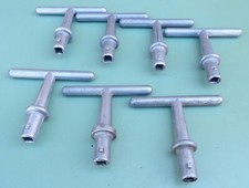 7 Schaltschrankschlüssel 7mm Schlüssel Schaltschrank Vierkant Doppelbart Schrank