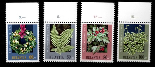 Briefmarken schweiz 1993 pro - briefmarken,