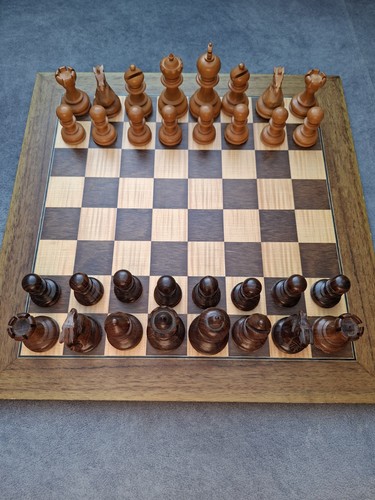Holz schachspiel mit - holz,