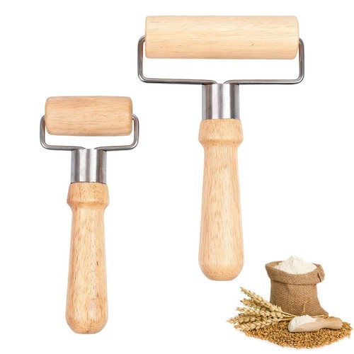 Teigroller klein holz - klein, griff
