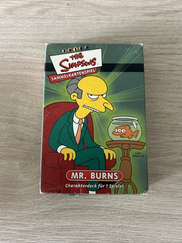 Burns deck simpsons tcg - mr.,