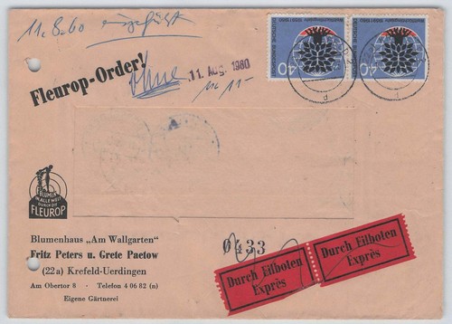 Bund 327 mef eilbrief - nr.,