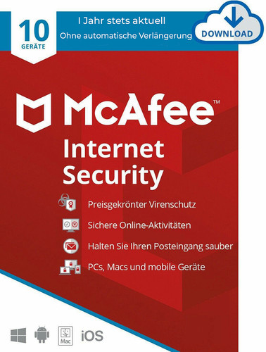 Mcafee internet security - mcafee,