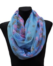 Loopschal Langschal Halstuch Tuch Schlauchschal Damenschal Damentuch Rundschal