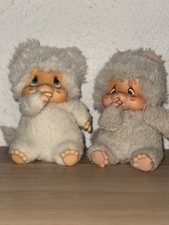 2x Vintage Monchhichi Nyamy