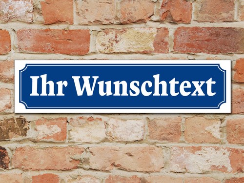 Schild oder aufkleber - schild,