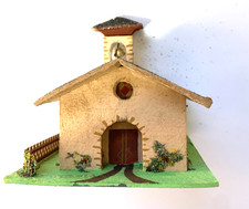 DDR, Hersteller ?,  Modell "Bergkapelle",  Spur H0/TT, Holz/Karton/Pappe, 1955