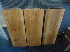 3 IKEA IVAR Regalböden Regal Schrankregal braun 83x30 cm Brett Metallschiene Nr2