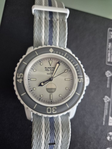 Blaincpain swatch fifty - x,