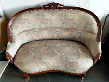 Antikes Rundsofa Louis Philippe  