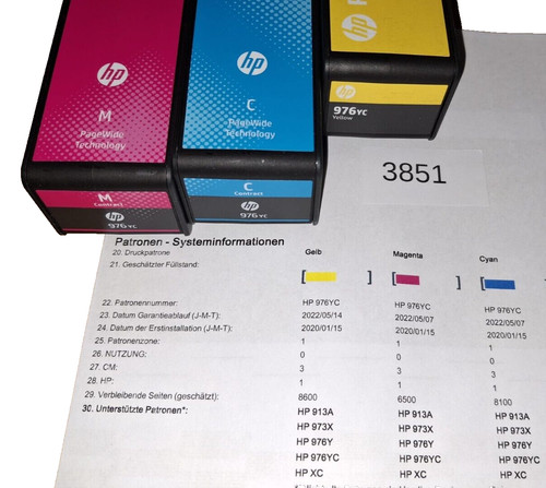 Tinte 976yc l0s29yc l0s30yc - l0s29yc,