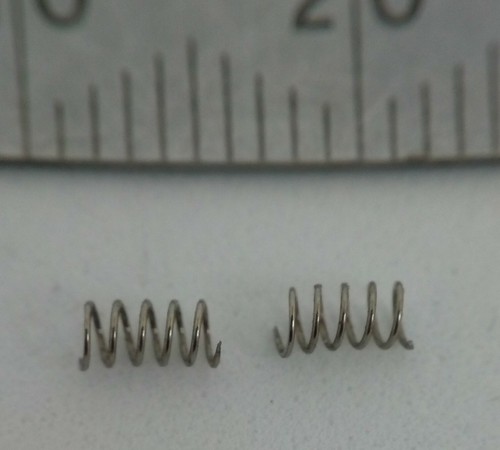 Seiko winder stem spring - 2, off