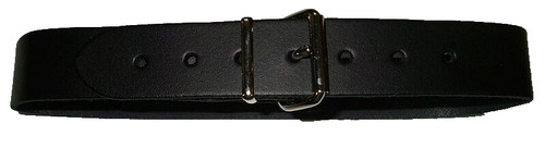 Lederriemen schwarz x - schwarz, 4,0