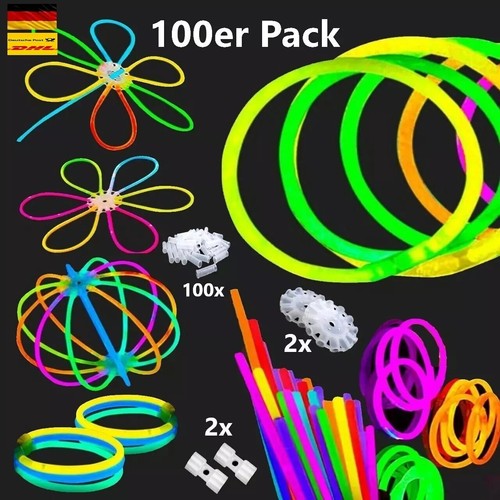 100er set knicklichter - set,
