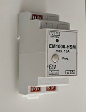 ELV FUNK-WIRKLEISTUNGSMESSER EM 1000-HSM max 16A für Hutschienensystem Smarthome