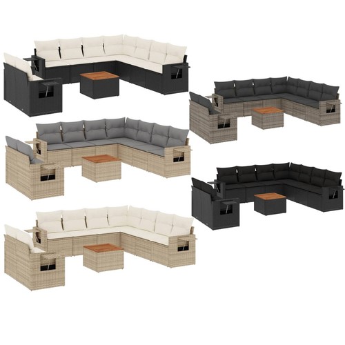 Garten sofagarnitur mit kissen - sofagarnitur,