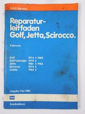 Reparaturleitfaden VW Scirocco Golf 1 GTI Cabrio Fahrwerk Achsen Lenkung Bremsen