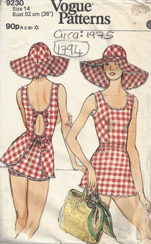 1975 vintage vogue nähen - vogue,
