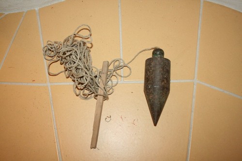 Altes antikes senklot pendel - antikes,